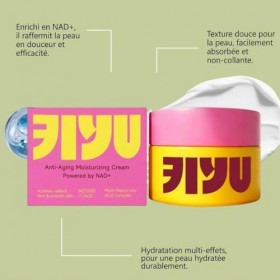 Jiyu Anti-Aging Moisturizing Cream, creme hydratante visage jiyu nad+ korean skin care creme coréenne 50ml Crème Jour et Nuit