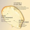 PARIDERM DERMATOLOGIE – BOOST C – Sérum antioxydant à la Vitamine C Stabilisée et à lacide hyaluronique – Soin Visage Eclair