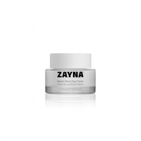 ZAYNA Desert Glow® Day Cream 50 g – Crème de jour légère à lhuile dargan, niacinamide, bakuchiol et acide hyaluronique pour