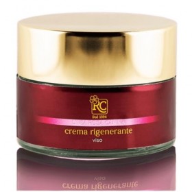 Crème Visage Régénérante RC Anti-rides Peaux Matures avec Églantier, Rétinol, Vitamine C, Acide Hyaluronique et Coenzyme Q10-