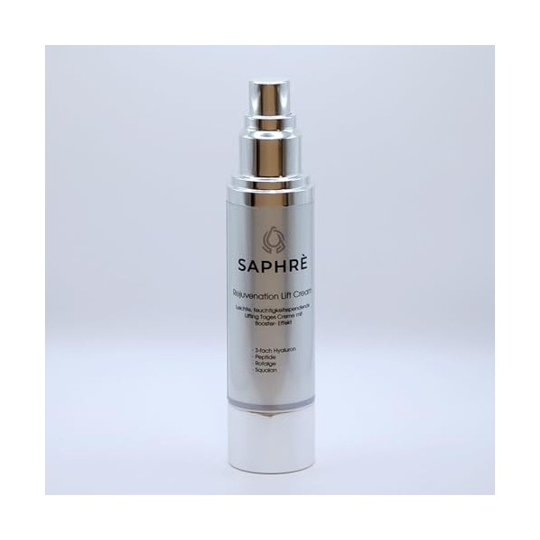 Rejuvenation Lift Cream - Soin raffermissant anti-âge avec niacinamide, vitamine C & E - Régénérante et lissante - Pour peaux