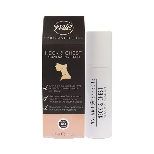 Instant Effects Neck and Chest Rejuvenating Serum For Women 1 oz Serum
