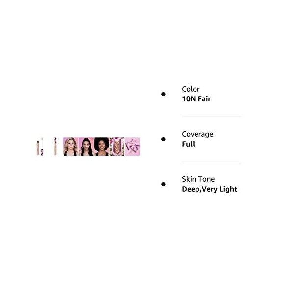 TARTE Correcteur anti-cernes sans pli 10 N Anti-cernes / Correcteurs