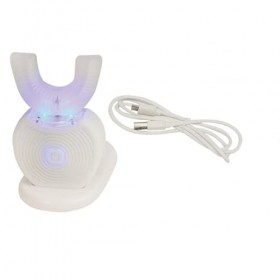 venteo - EXPRESS BRUSH - Brosse à dents automatique - Brossage sur 360° - Blanc – Adulte – Sadapte à toutes les mâchoires