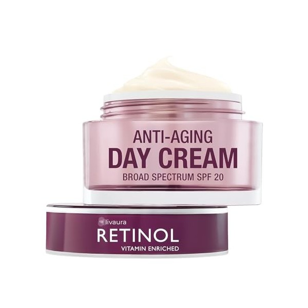 Skincare LdeL Cosmetics Retinol Day Cream, 50 ml Jar