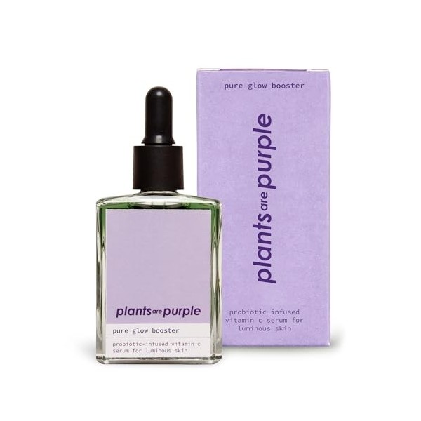 Pure Glow Booster Sérum probiotique 20 % vitamine C pour une peau éclatante 30 ml