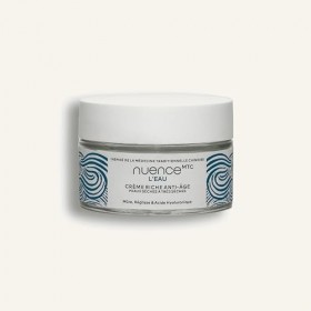 Nuence MTC – Crème Visage Riche Anti-âge LEAU | Soin naturel inspiré de la médecine chinoise MTC | Peaux sèches à très sèc