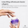 Dr Pierre Ricaud Crème Lifting - Crème pour le Visage à la Niacinamide - Soin pour Femme Booster de Collagène - Creme Visage 
