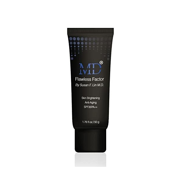 MD Facteur sans défaut Crème pour la couverture Bb, peau éclaircissant et anti-âge | Anti rides crème hydratante avec protect