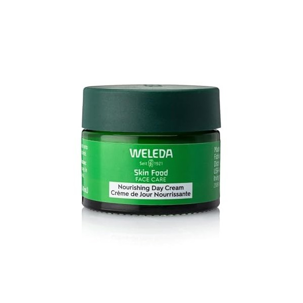 Weleda Skin Food Crème de jour nourrissante pour soins du visage 300 ml Crème hydratante riche en plantes avec extrait de feu