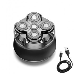 MAXILISSE HEAD SHAVER Rasoir tête homme, rechargeable, têtes flottantes et indépendantes, lames en acier inoxydable