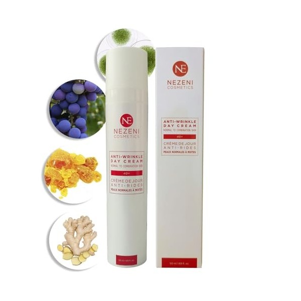 Crème Visage Anti-Rides Femme/Homme 16 Actifs | Combleur de rides profondes | Crème de Jour Raffermissante Anti-Rides Visage,