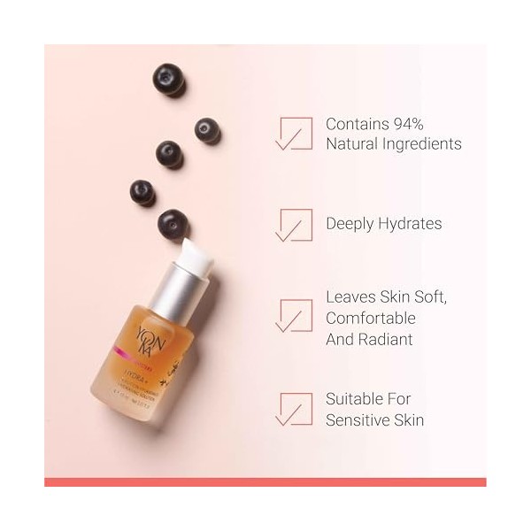 Yon-Ka Booster Hydra+ 15ml - Concentré Fluide Ultra-Hydratant pour Personnaliser votre Routine Jour et Nuit - Réduit les Sens