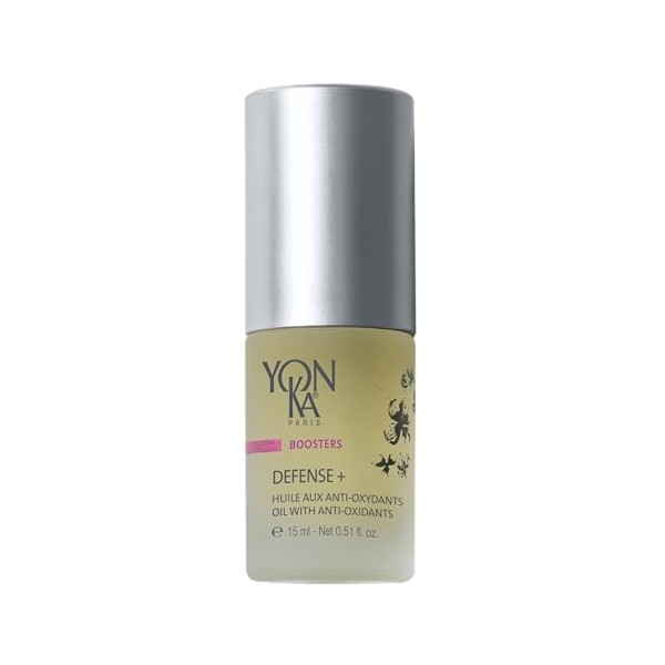 Yon-Ka Booster Defense+ 15ml - Concentré Antioxydant pour Optimiser votre Routine Jour et Nuit - Protège contre les Agresseur