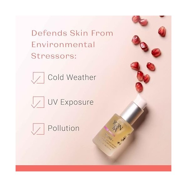 Yon-Ka Booster Defense+ 15ml - Concentré Antioxydant pour Optimiser votre Routine Jour et Nuit - Protège contre les Agresseur