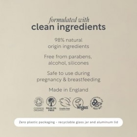 Lucy Bee Crème pour le visage bio stimulante déclat, crème hydratante certifiée biologique, approuvée dermatologiquement pou