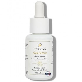 Noralya - Sérum Visage Acide Hyaluronique & Rose Bio - Hydratant & Anti-âge - Peau Plus Lisse & Repulpée - 99% dingrédients 