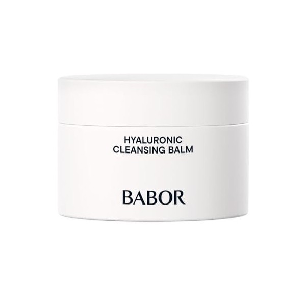 BABOR Baume nettoyant à lacide hyaluronique pour le visage pour un nettoyage en douceur, à lacide hyaluronique, 1 x 150 ml