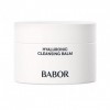 BABOR Baume nettoyant à lacide hyaluronique pour le visage pour un nettoyage en douceur, à lacide hyaluronique, 1 x 150 ml