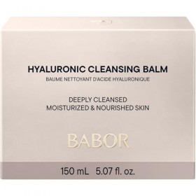 BABOR Baume nettoyant à lacide hyaluronique pour le visage pour un nettoyage en douceur, à lacide hyaluronique, 1 x 150 ml