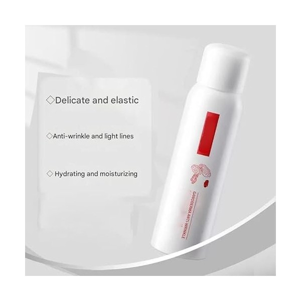 Lingzhi - Eau rajeunissante anti-rides, Ganoderma - Sérum rajeunissant, hydratant et eau - Convient à tous les types de peau ...