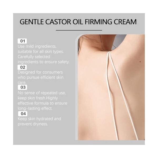 Crème pour le visage raffermissante au collagène polypeptidique pour hommes et femmes - soin hydratant de lapparence des rid ...