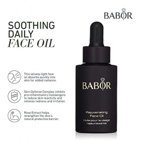 BABOR CLASSICS Huile apaisante pour le visage, donne davantage d’éclat, pour toute peau, formule végane, sans alcool, sans pa