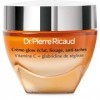 Dr Pierre Ricaud Crème-Glow Éclat Lissage Anti-Taches - Creme pour le Visage à la Vitamine C - Soin Éclat pour Femme, Anti Ta