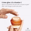 Dr Pierre Ricaud Crème-Glow Éclat Lissage Anti-Taches - Creme pour le Visage à la Vitamine C - Soin Éclat pour Femme, Anti Ta
