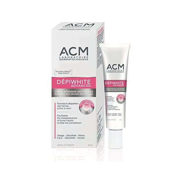 MacTools Acm Dépiwhite Advanced Crème Intensive Anti-Taches, 40 ml Crème Jour et Nuit