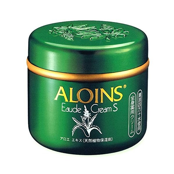 Aloins Eaude Cream S Medicated Skin Cream 185g - Floral Green Scent Green Tea Set 