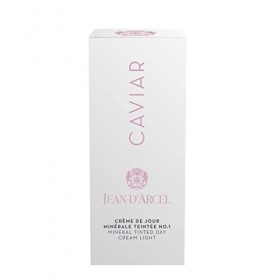 JEAN DARCEL - CAVIAR crème de jour minérale teintée no.1 - Crème de jour anti-âge délicatement teintée - Compense les irrégu