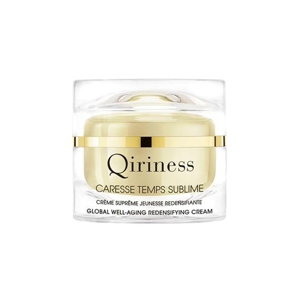 Qiriness - Crème Hydratante Acide Hyaluronique - Aloe Vera Niacinamide B3 - Caresse Source dEau - Salicorne & Graines de Mor ...