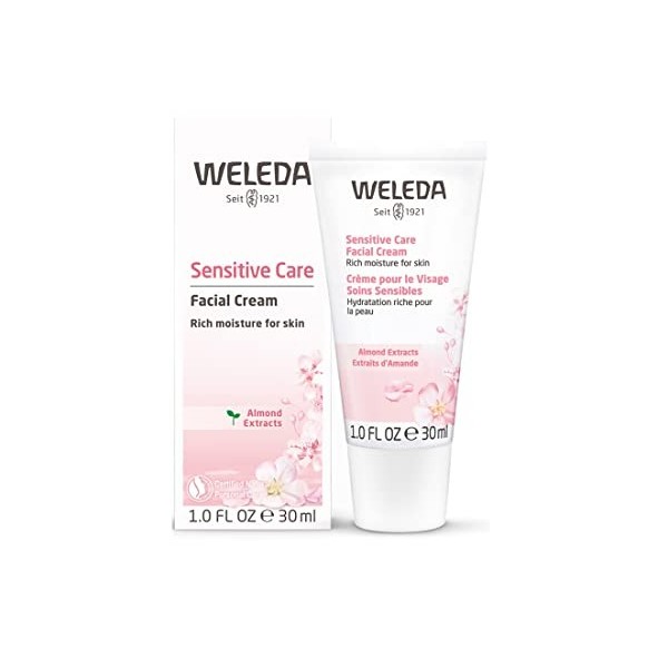 WELEDA Crème pour le visage sensible à lamande