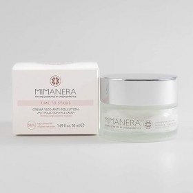 Crème visage homme femme anti-pollution - MIMANERA - POUR PELLES JOVENNES PRÊT SETOUS DENVIRONNEMENT CUTANÉ - Garantit un co