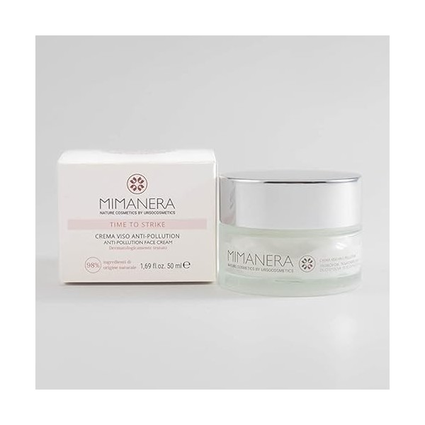 Crème visage homme femme anti-pollution - MIMANERA - POUR PELLES JOVENNES PRÊT SETOUS DENVIRONNEMENT CUTANÉ - Garantit un co