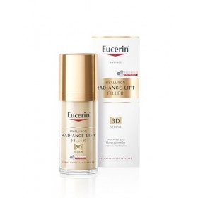 Eucerin Hyaluron Filler + Elasticity Sérum anti-âge 3D, pour rides profondes avec réduction des taches de vieillesse, cliniqu