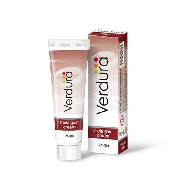 Herbal Aid Mela Gain Lot de 3 crèmes pour Vitiligo et Hypo-pigmentation - Crème pour soins de la peau - 75 g Crème Jour et Nuit