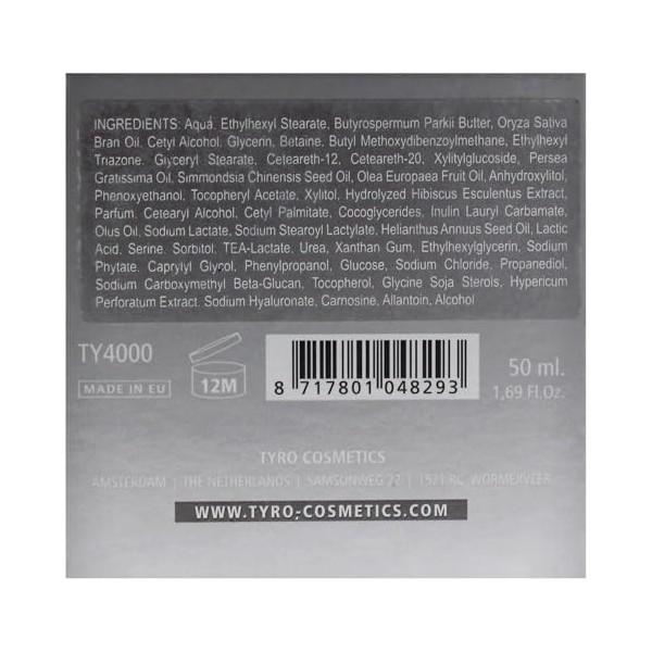 Tyro Luxurious Lifting Day Cream SPF 15 For Unisex 1.69 oz Cream