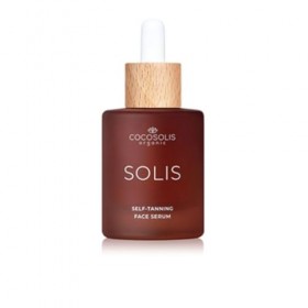 COCOSOLIS SOLIS Self-tanning Face Serum, autobronzant et soin pour le visage, gouttes autobronzantes pour un bronzage personn...