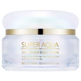 Missha super aqua cell renouveler la crème descargot / 47ml.