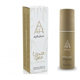 Alpha-H Liquid Gold 100Ml dans une boîte, une très efficace Soin et raffermissant Lotion pour la peau.
