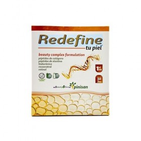 PINISAN REDEFINE TU PIEL 30 sticks – supplément conditionné en sachets pour boisson à mélanger, pratique à mélanger avec de l
