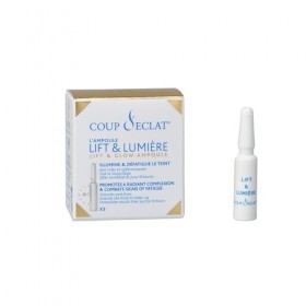 COUP D ECLAT – Soin Raffermissant Anti-rides pour un Teint Lumineux et Éclatant 3 ampoules 1mL - lot de 3 - Vendu par Lot