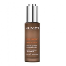 Nuxe Sérum multi-action Youth & Energy pour homme 30 ml, sérum anti-âge pour le visage avec technologie ALFA 3R, extrait oléo