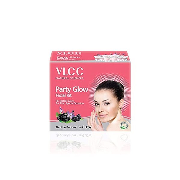 Export Store Party Glow Kit visage pour lueur instantanée et pour tous les types de peau pour homme et femme 60 g Crème Jour ...