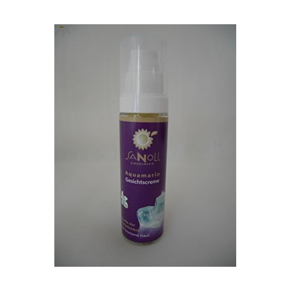 Crème pour le visage à laigue-marine