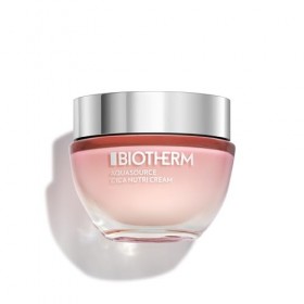 Biotherm, Aquasource Cica Nutri Cream, Crème Hydratante 48H pour Peau Sèche et Sensible, Rend la Peau Apaisée, Douce, Lumineu...