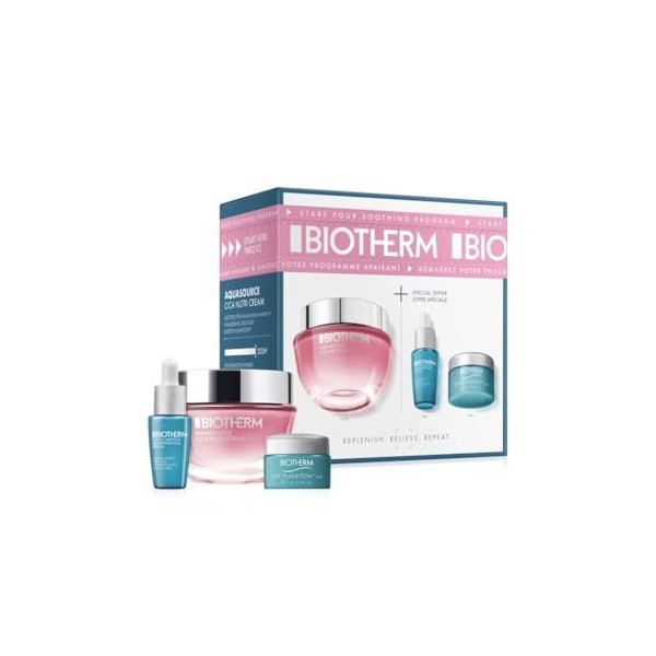 Biotherm, Aquasource Cica Nutri Cream, Crème Hydratante 48H pour Peau Sèche et Sensible, Rend la Peau Apaisée, Douce, Lumineu...