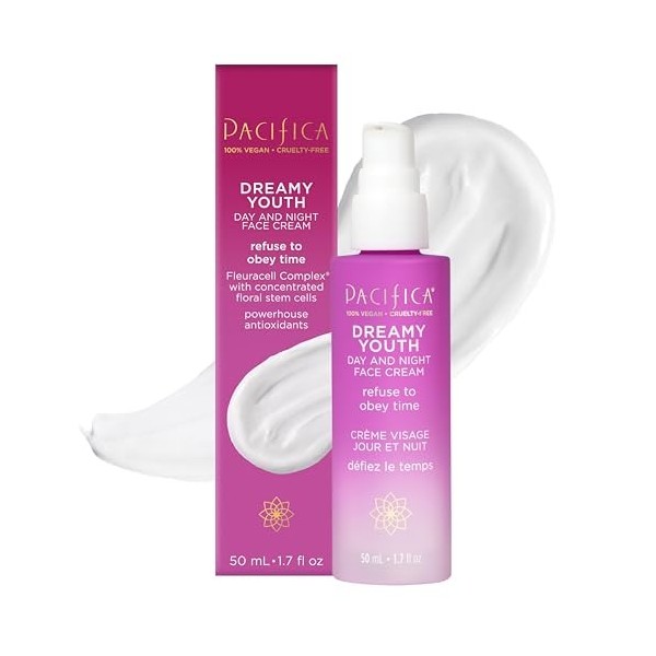 Pacifica Dreamy Youth Day And Night Face Cream For Unisex Crème 1.7 oz